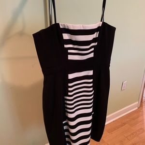 Black and White Dress